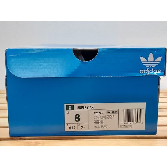 Adidas Mens Superstar Original Transparent Shoes Size 8 main image 10